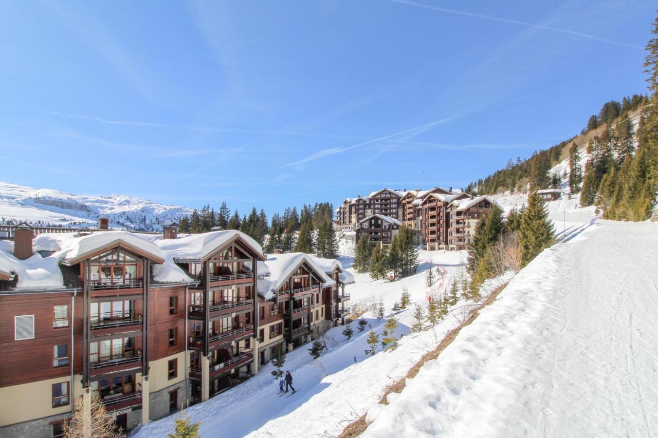 Les Terrasses D'Eos, 1-Bed Apartment With Fireplace, Ski In, Ski Out Flaine Luaran gambar