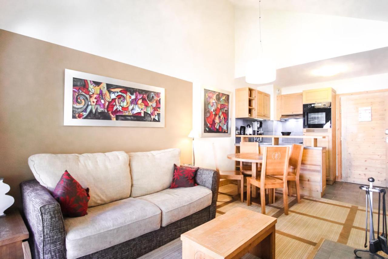 Les Terrasses D'Eos, 1-Bed Apartment With Fireplace, Ski In, Ski Out Flaine Luaran gambar