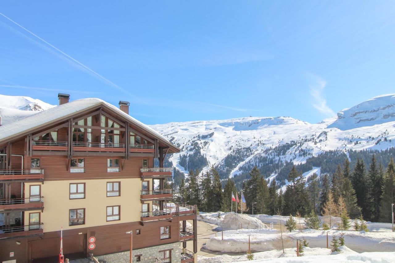 Les Terrasses D'Eos, 1-Bed Apartment With Fireplace, Ski In, Ski Out Flaine Luaran gambar