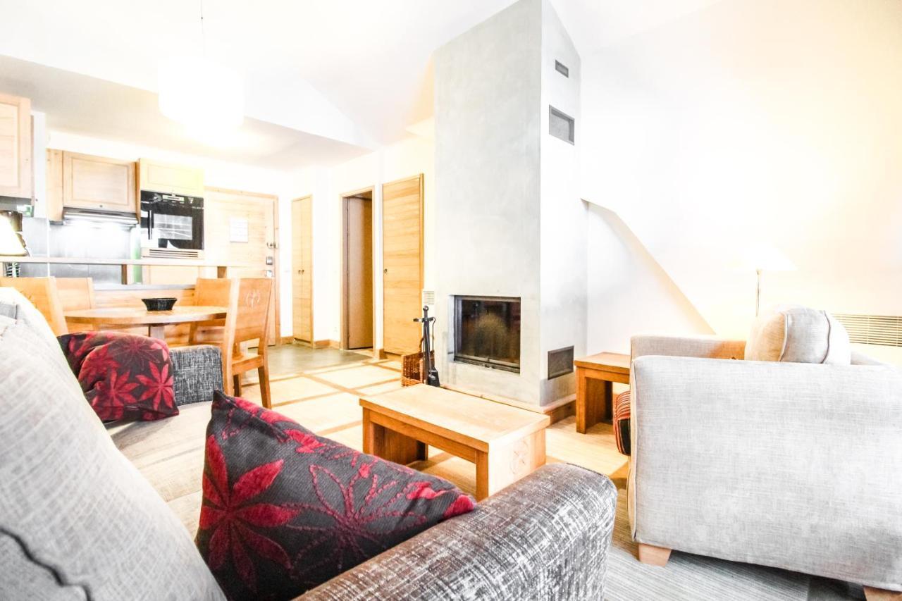 Les Terrasses D'Eos, 1-Bed Apartment With Fireplace, Ski In, Ski Out Flaine Luaran gambar