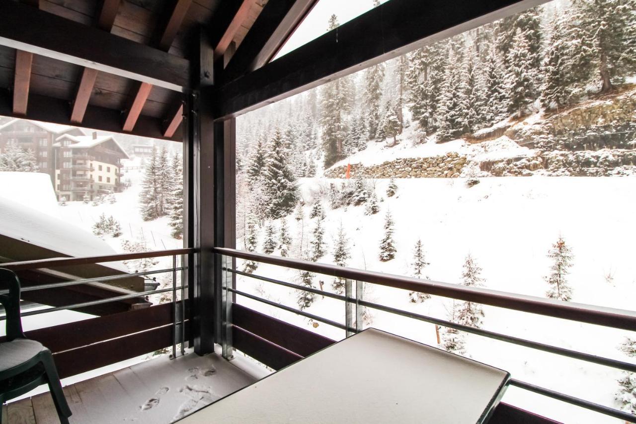 Les Terrasses D'Eos, 1-Bed Apartment With Fireplace, Ski In, Ski Out Flaine Luaran gambar