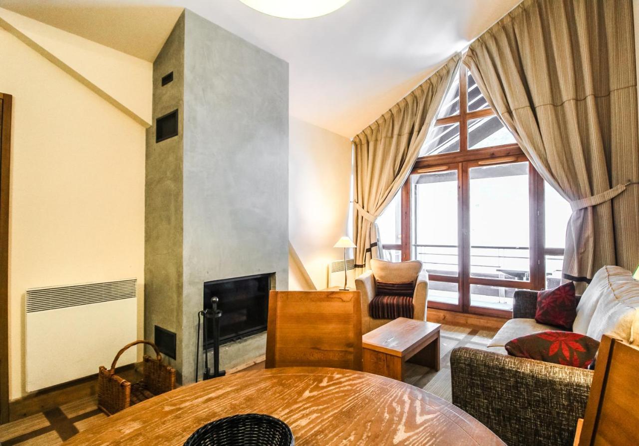 Les Terrasses D'Eos, 1-Bed Apartment With Fireplace, Ski In, Ski Out Flaine Luaran gambar
