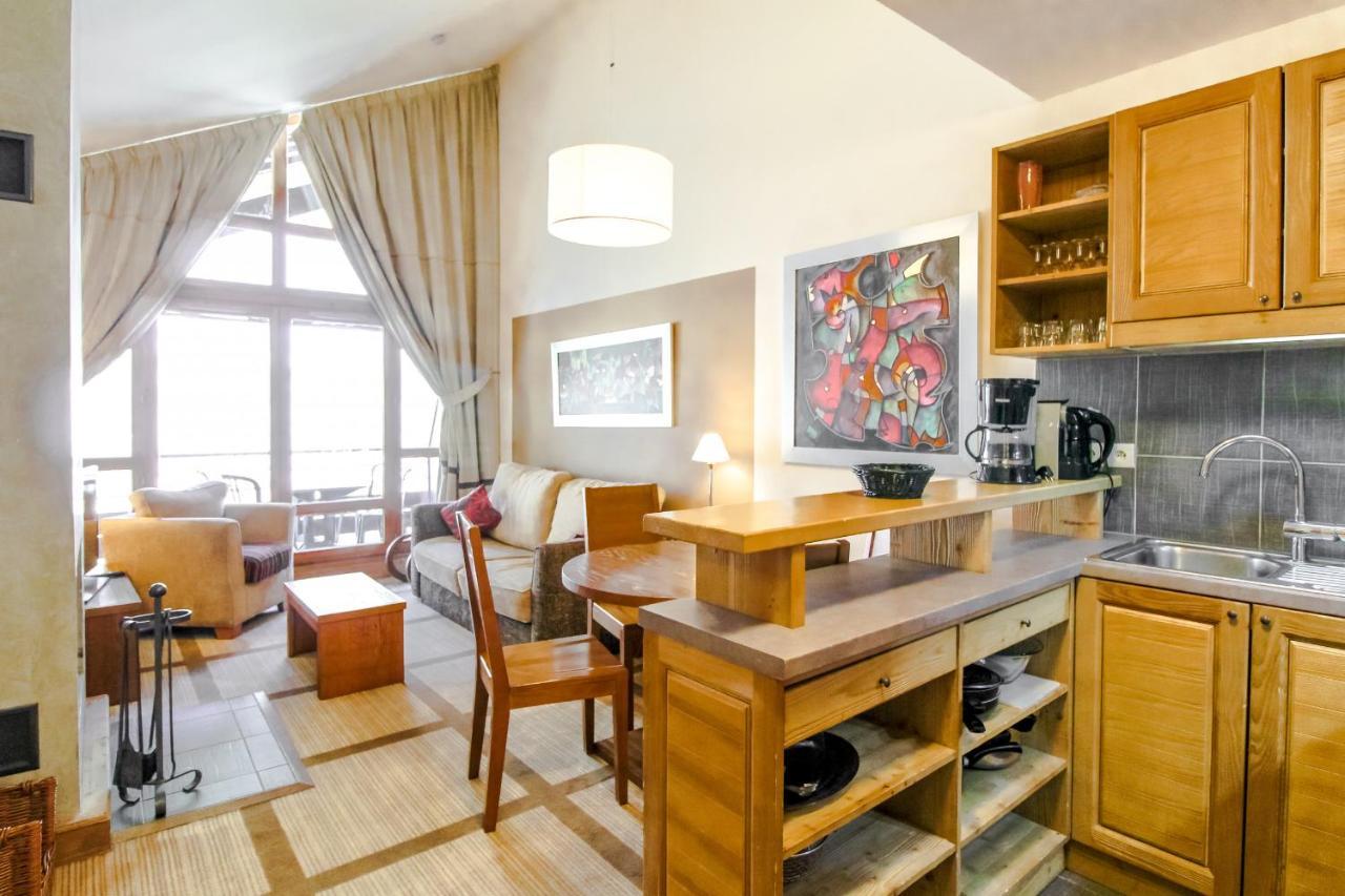 Les Terrasses D'Eos, 1-Bed Apartment With Fireplace, Ski In, Ski Out Flaine Luaran gambar