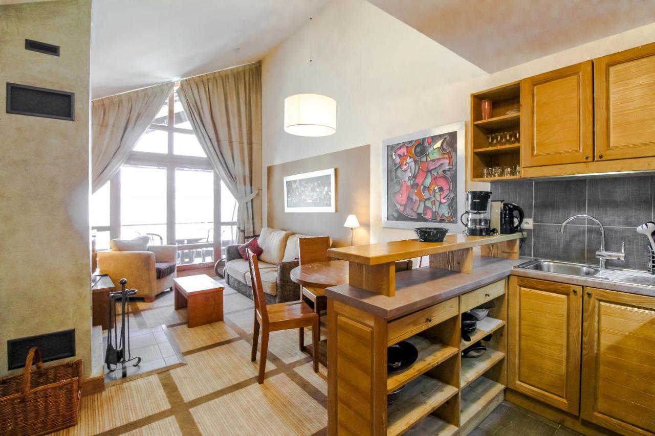 Les Terrasses D'Eos, 1-Bed Apartment With Fireplace, Ski In, Ski Out Flaine Luaran gambar