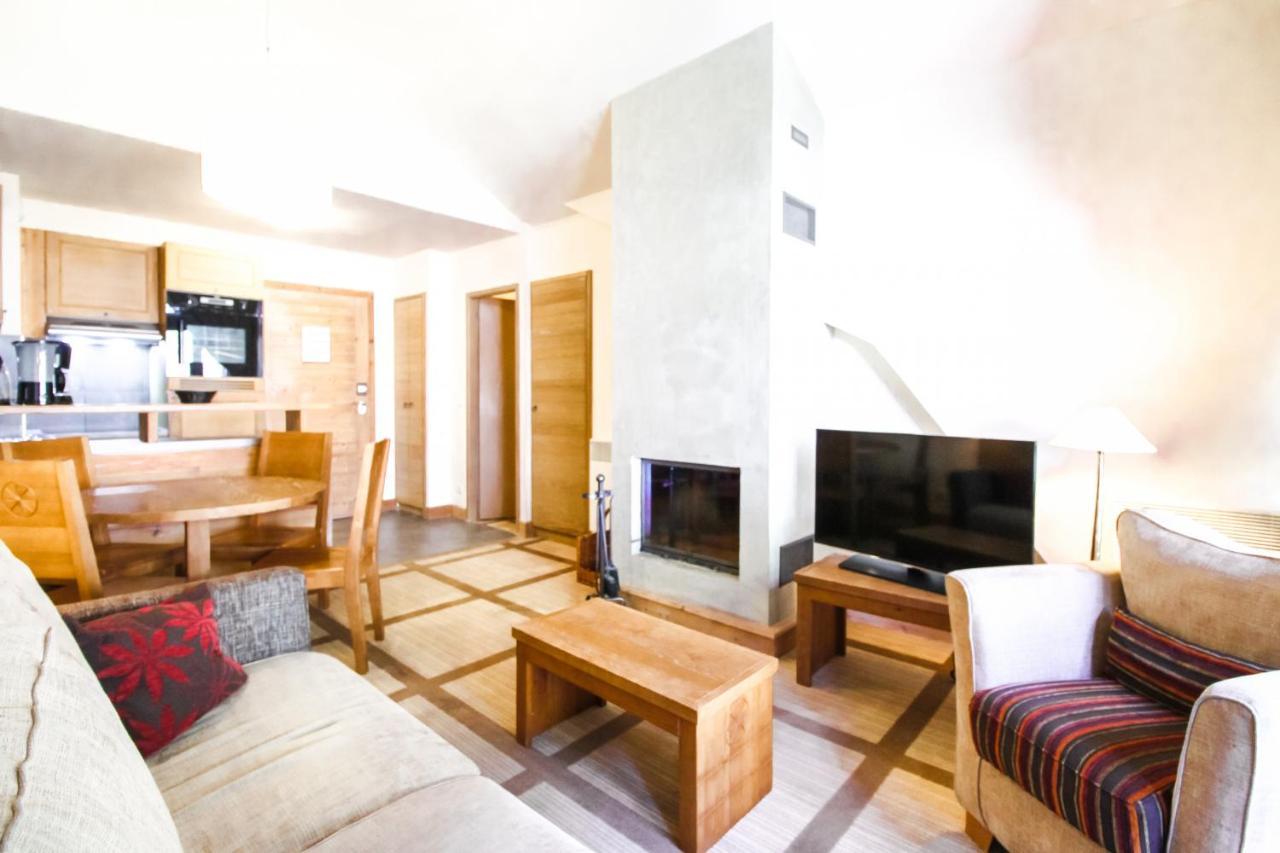 Les Terrasses D'Eos, 1-Bed Apartment With Fireplace, Ski In, Ski Out Flaine Luaran gambar